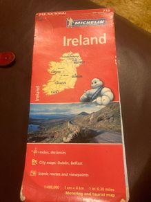 Michelin Ireland Map 712 National 2014