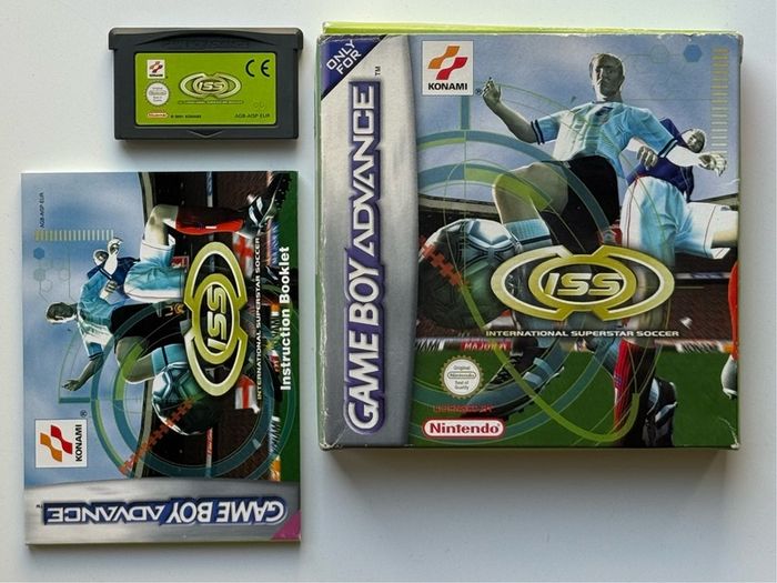 ISS International Superstar Soccer GBA Boxed Complete
