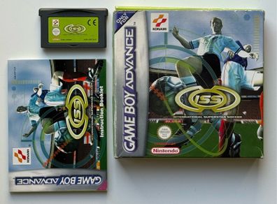 ISS International Superstar Soccer GBA Boxed Complete