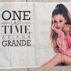 Ariana Grande cloth coloured flag 3ft x 2ft.