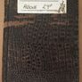 Small brown stamp stock book. 13cm x 18.5cm. 24 page / 12 leaf. Album contains used England Stamps with values over 29p Image 8