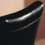 6 Brown Leather Dining Chairs & Oak Table Image 5