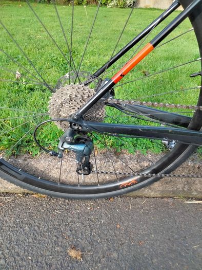 Cube Cross Race Cyclocross Bike, 50cm, carbon fork, Hydraulic brakes