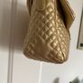 Gold quilted Punt Roma bag Image 3