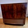 Vintage Stereo 1950's Radiogram Record and Radio Player Image 2