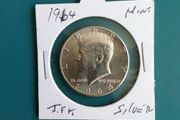 Jfk Silver Half Dollar  &amp;  Silver  Coins