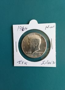 Jfk Silver Half Dollar  &  Silver  Coins