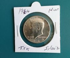 Jfk Silver Half Dollar  &  Silver  Coins