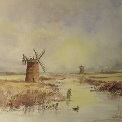 Unframed Watercolour Painting
