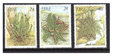 1986 Ireland Fauna & Flora Ferns Commemorative Stamps Mint Never Hinged (MNH)