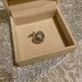 STERLING SILVER heart pendant charm brand new in box Image 3