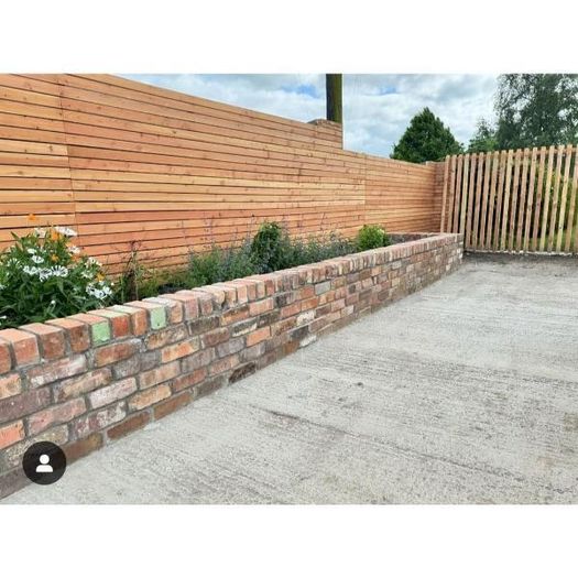 Salvaged Multi-Coloured Bricks