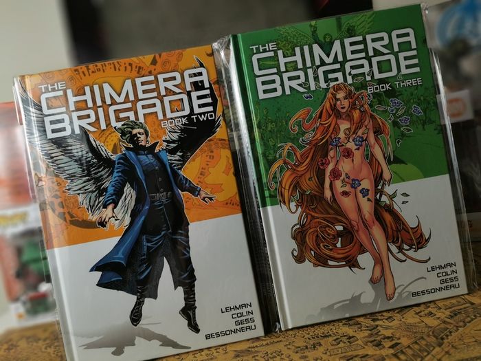 The Chimera Brigade ! Volume 2 + Volume 3 ! Hardcovers ! 2015 ! by Titan Books !