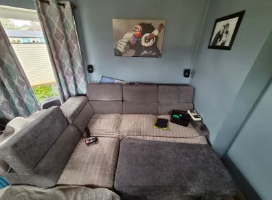 Corner sofa bed