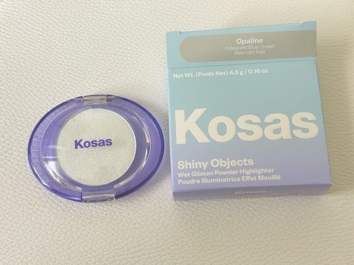 Kosas Shiny Objects Wet Glisten Powder Highlighter 4.5g shade Opaline