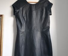 I.code Real Leather Dress Size Uk 14
