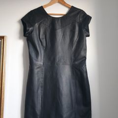 I.code Real Leather Dress Size Uk 14