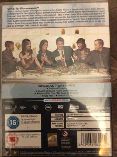 Bones The Series. Complete Series Box Sets Seasons One To Seasons Six. Collect In Dublin Or Receive Via Post.