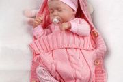 Reborn Dolls - 17 inch Soft Body Lifelike-Newborn Baby Dolls Sleeping Girl Dolls with Clothes and Toy Accessories Gift (FREE POSTAGE)