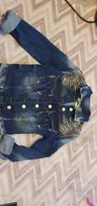Jeans/Denim rhinestone jacket
