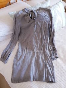 Zara Grey Mini Dress - Size 6/8