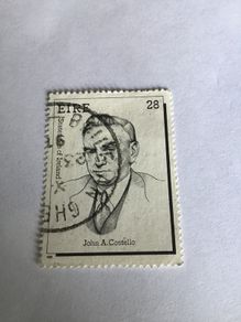 1991 Irish stamp - John A Costello