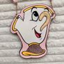 Disney Chip Beauty & The Beast Shoulder Bag With Strap Kids Cross Body Bag Girls Purse Primark Used Please see Photos Image 4