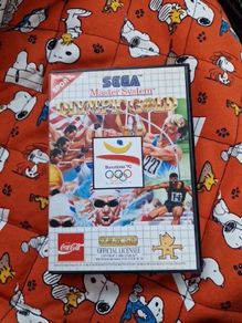 Olympic Gold Barcelona 92 Sega Master System Arcade Retro