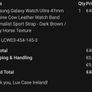 Samsung Galaxy Watch Ultra 47mm Titanium, premium leather strap, Blood pressure monitor Image 9