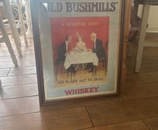 Vintage Bushmills print