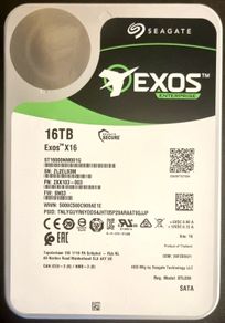 Seagate EXOS Enterprise 16TB