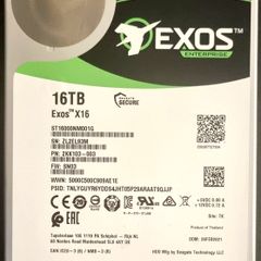 Seagate EXOS Enterprise 16TB
