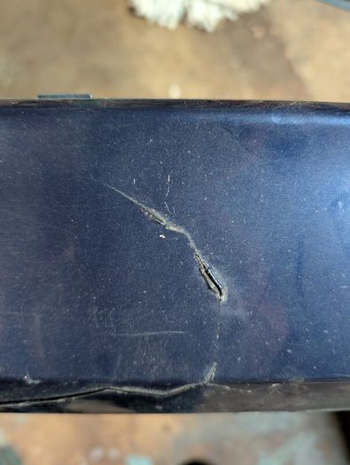 Hyundai Tuscan 2019 rear bumper (damaged)