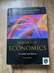 Textbook Principles of Economics by Gerard Turley