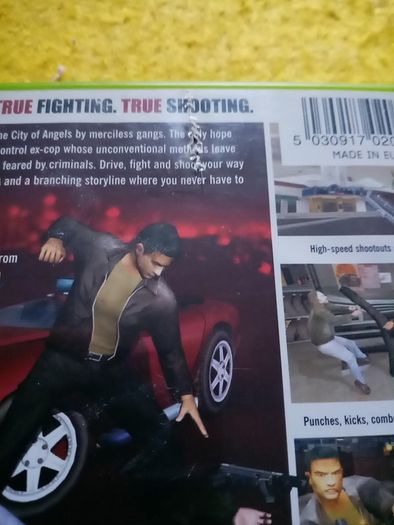 True Crime Streets of LA Xbox Original Games Original Pal version