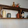 Rustic Country Cubby Box floating shelf. Image 4