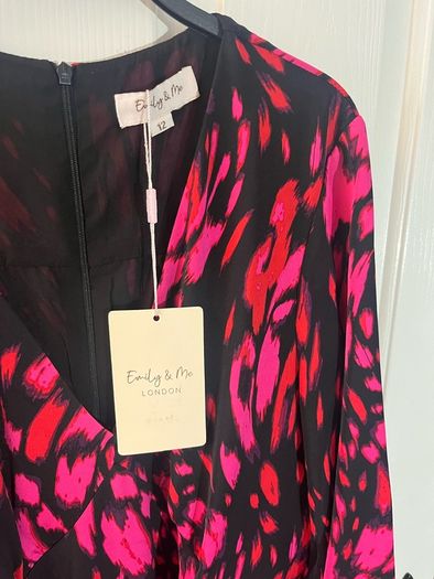 NEW Emily & Me Midi Dress with pockets - Size 12