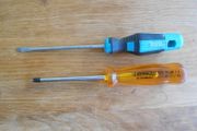 Flathead and philips screwdriver