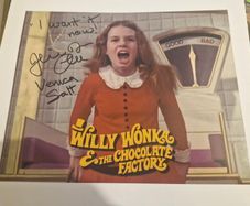 Willy Wonka autograph