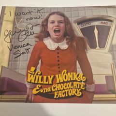 Willy Wonka autograph