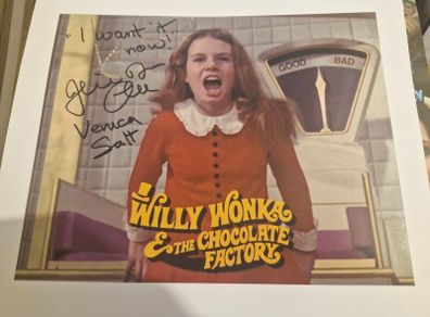 Willy Wonka autograph
