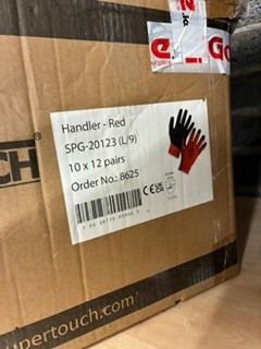 Supertouch Handler Glove RED Large & XL