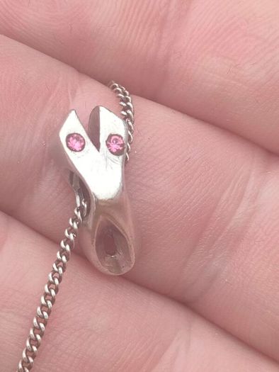 Vintage 925 silver pendant set