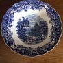 Blue and white Ridgway Bowl Image 2