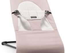 Babybjorn Balance Soft Bouncer and Pastel Toy Bar