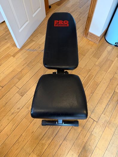 Adjustable dumbbells and bench