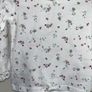 Baby Girls Pink & White Long-Sleeved Top & Dungarees , Age 9-12 months / EU 74cm. Image 6