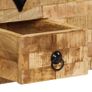 Coffee Table Solid Mango Wood 80x40x35 cm Image 8