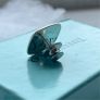 Vintage Tiffany&Co Silver ISPE Tie Lapel Pin In The Original Pouch And Box Image 3