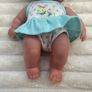 Berenguer Lil Cutesie Chubby approx. 9" Baby Doll Green Eyes 18-14 Used Please see photos Image 6